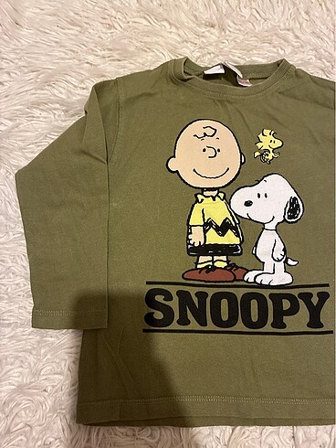 Zara Zara Peanuts Tişört