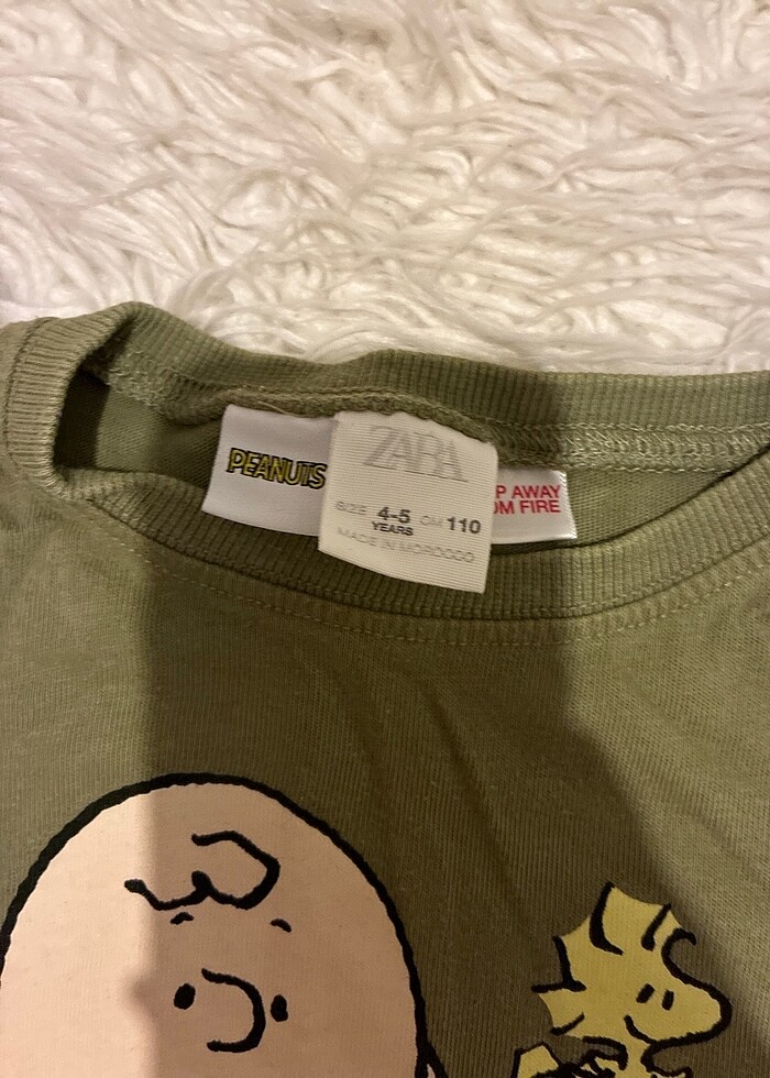 Zara Peanuts Tişört - Görsel 3