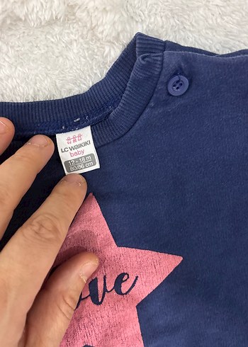 Kız Çocuk Renkli Baskılı Sweatshirt - Görsel 3