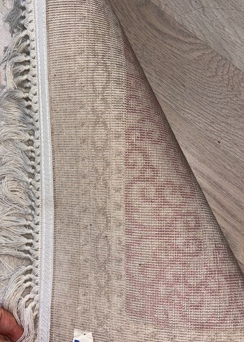 İşlemeli Beyaz Klasik Halı - Görsel 4