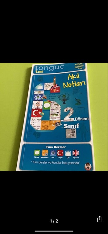 Tonguç akıl notları 2. Dönem 6. Sınıf