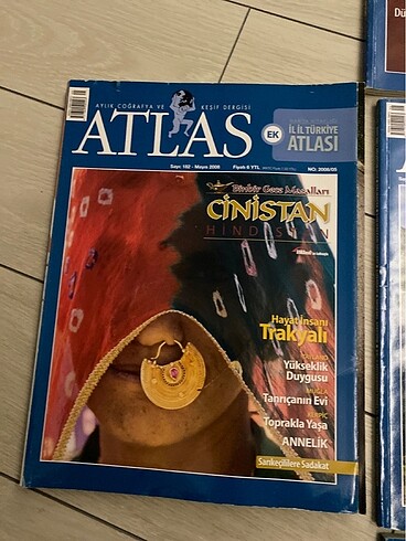 Beden Renk Atlas dergisi 7 adet