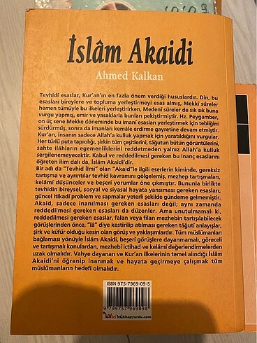 Beden İslam akaidi Ahmet Kalkan