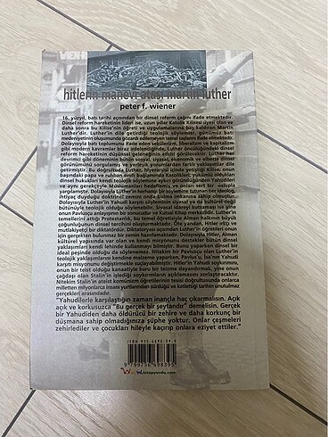  Beden Hitlerin manevi atası martin luther peter f wiener