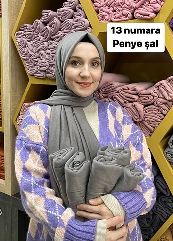  Füme Pamuk Penye şal 