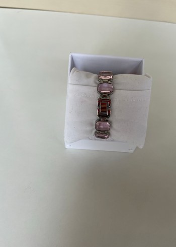 Pembe swarowski taşlı saat - Görsel 3