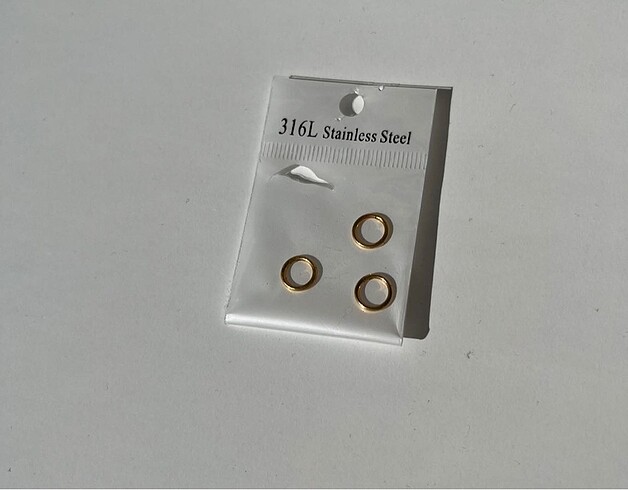 Beden Çelik halka piercing