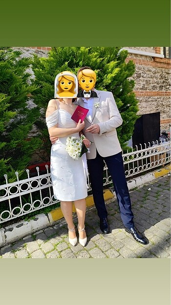 m Beden Nikah Elbisesi