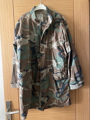 Zara Kamuflaj Desenli Parka