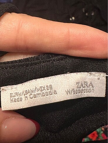 m Beden siyah Renk Zara tulum