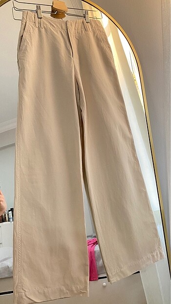 Zara düz kesim pantalon