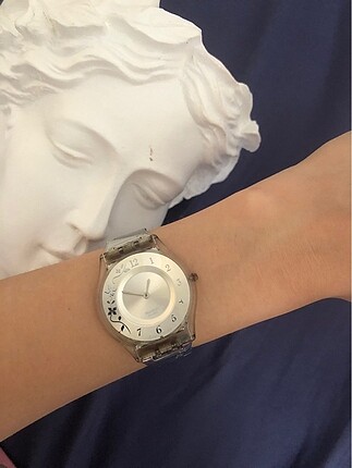 Swatch çiçekli zarif aranan model saat