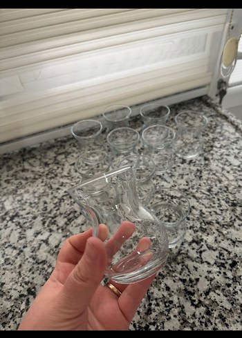 Lav Şeffaf Çay Bardakları Seti