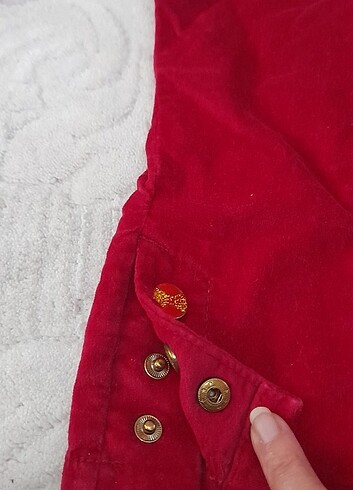 H&M Kız bebek kadife kışlık pantolon 