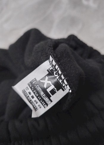 Kadın Siyah şardonlu Eşofman Altı - Görsel 6