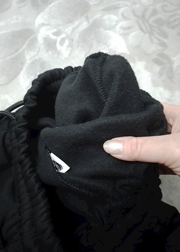 Kadın Siyah şardonlu Eşofman Altı - Görsel 5