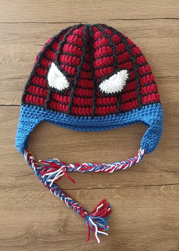 Spiderman Renkli İşlemeli Örgü Çocuk Bere - Görsel 3