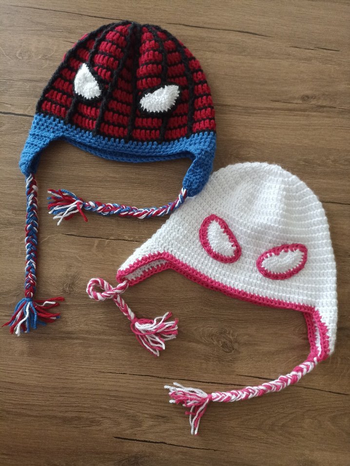 Spiderman Renkli İşlemeli Örgü Çocuk Bere - Görsel 4