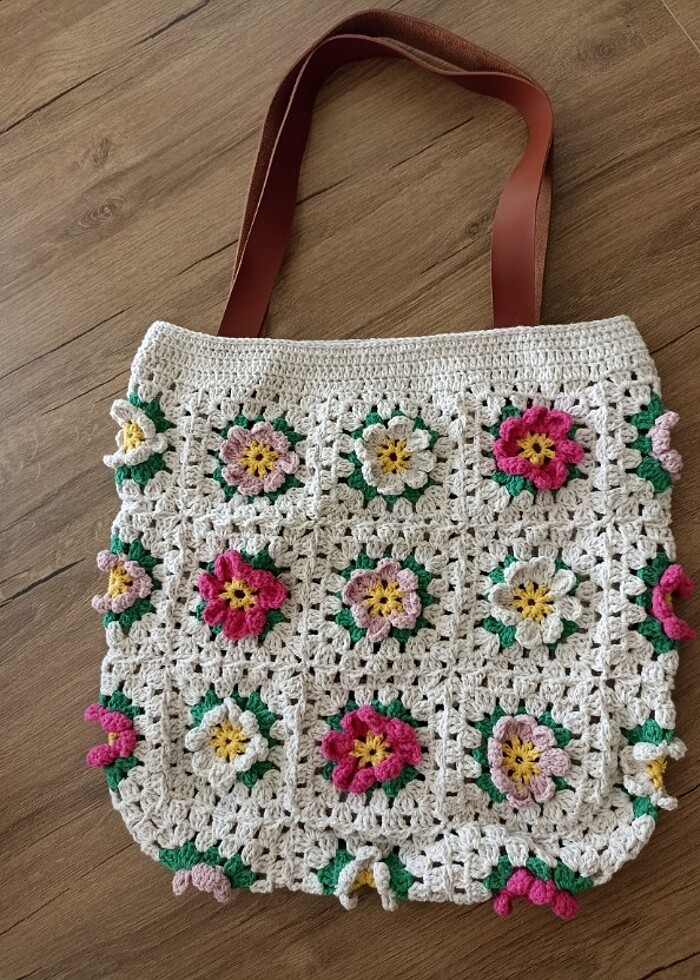 El örgüsü çanta  - Görsel 2