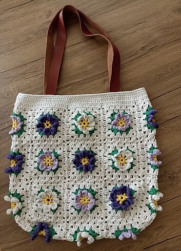 El örgüsü çanta  - Görsel 2