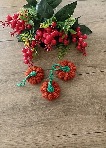 Balkabağı anahtarlık - Görsel 3