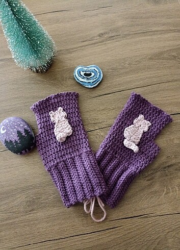 Örgü eldiven - Görsel 3