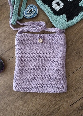 Kedi motifli telefon çantası - Görsel 3