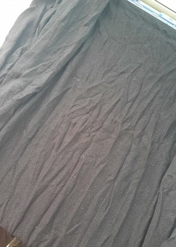 Kadın Siyah Uzun Kollu Gevşek Siyah Giyinme - Görsel 3