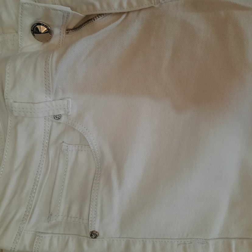 Beyaz Kadın Kumaş Pantolon - Görsel 3