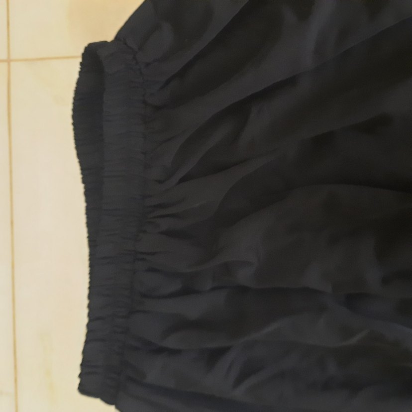 Kadın Siyah Uzun Salaş Etek - Görsel 2