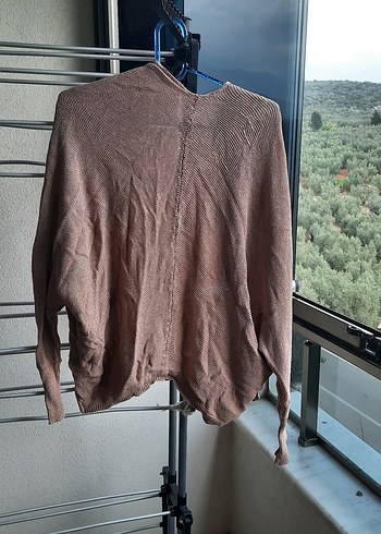 Bej Kadın Midi Hırka - Görsel 2