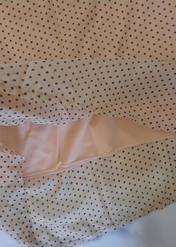 Bej Uzun Salaş Kadın Etek - Görsel 2