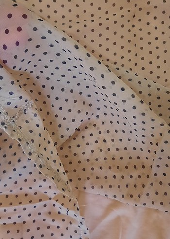 Bej Uzun Salaş Kadın Etek - Görsel 3