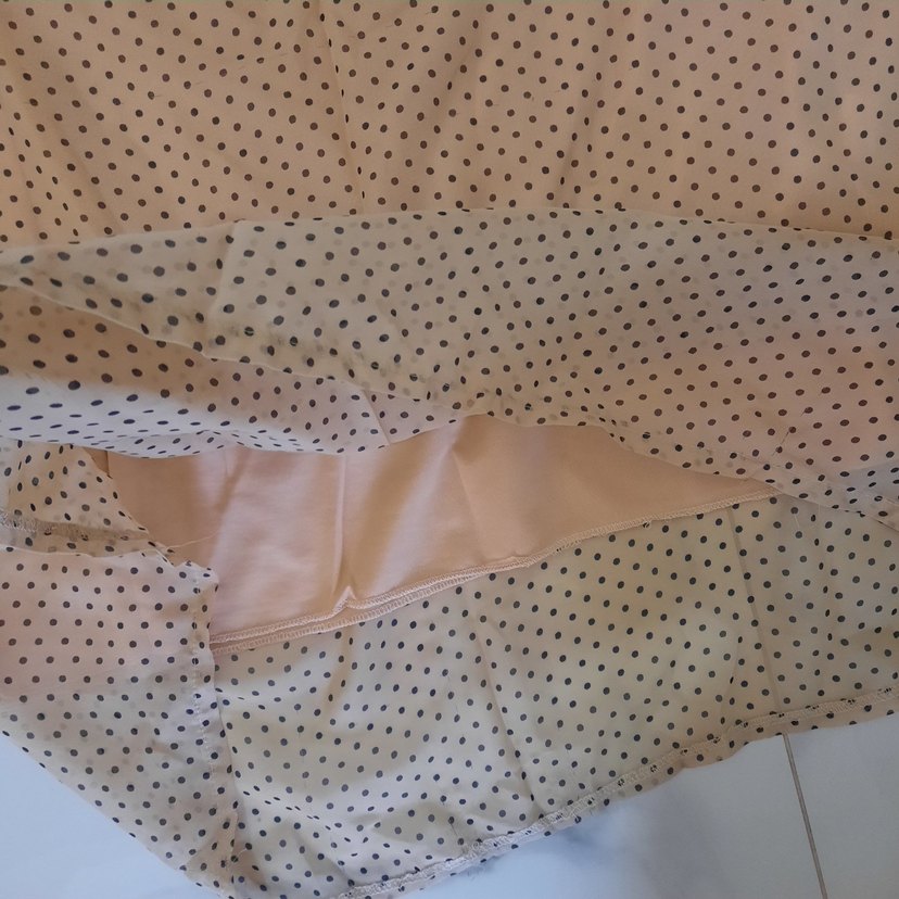 Bej Uzun Salaş Kadın Etek - Görsel 2