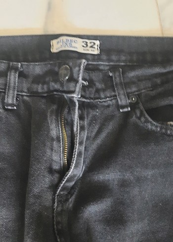 Gri Normal Boy Kadın Denim Jean - Görsel 3