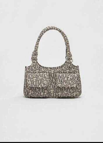 Stradivarius monogram desenli cepli çanta