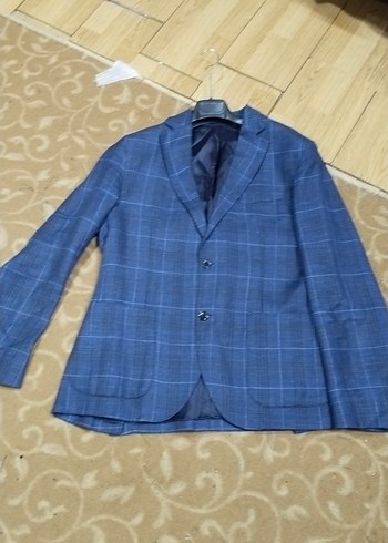 Lacivert Erkek Regular Fit Takım Ceketi massimo dutti