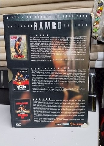 Rambo Üçlemesi DVD Seti - Görsel 3
