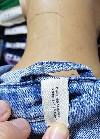 Jean kot ceket  - Görsel 2