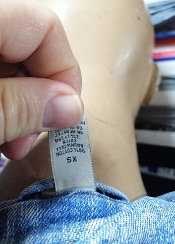 Jean kot ceket  - Görsel 9