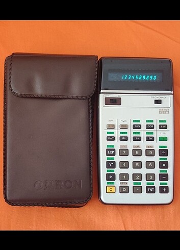 Beden Renk Omron 12SR Vintage Çok Nadir Bilimsel Hesap Makinesi HP olmayan