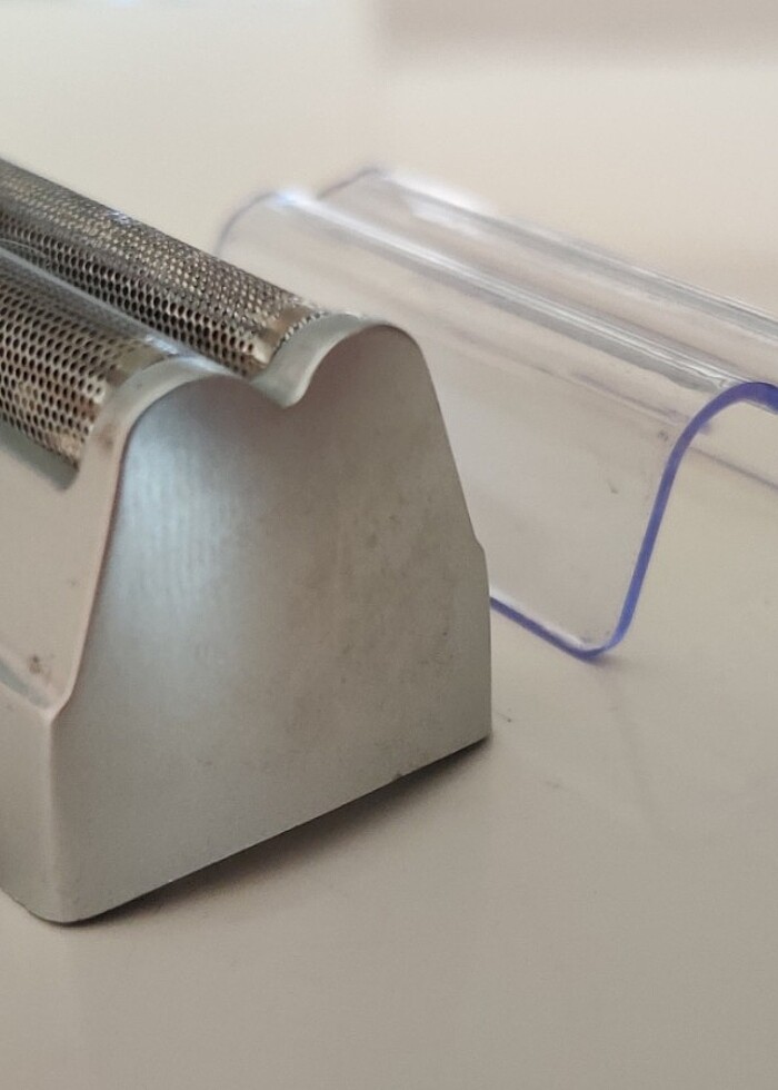 Çift Kafa/Elekli Traş Makinesi Kafası. Sıfır, hiç kullanılmadı.  - Görsel 4