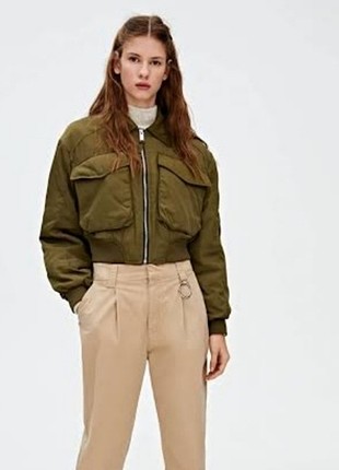 Haki bomber ceket