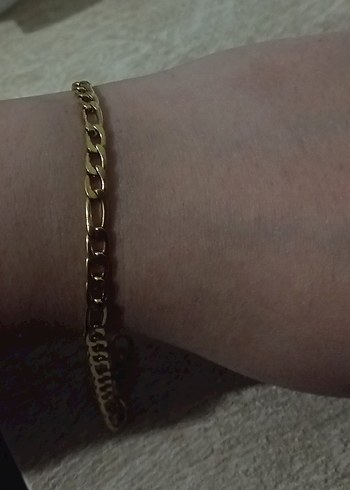 çelik zincir bileklik - Görsel 2