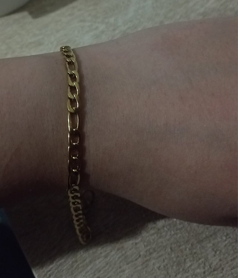 çelik zincir bileklik - Görsel 2