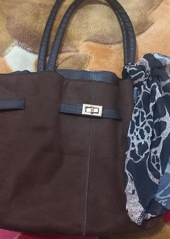 acı kahve kol çantası - Görsel 6