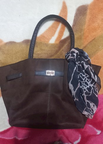 acı kahve kol çantası - Görsel 2