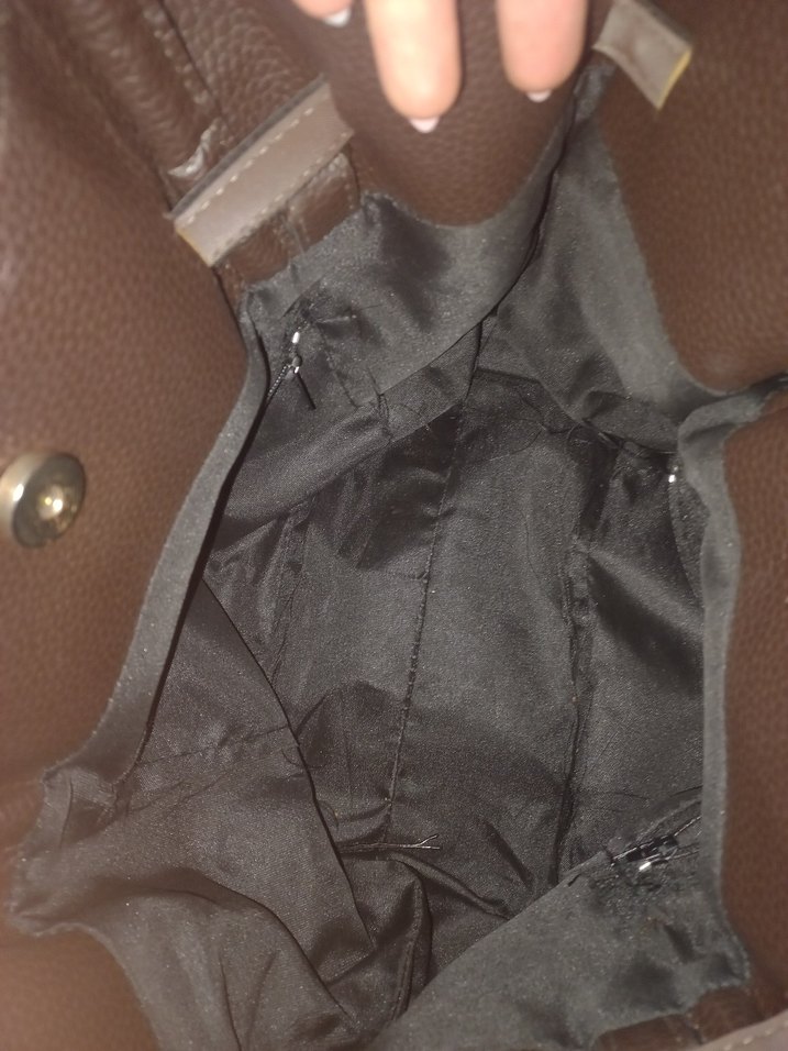 acı kahve kol çantası - Görsel 5