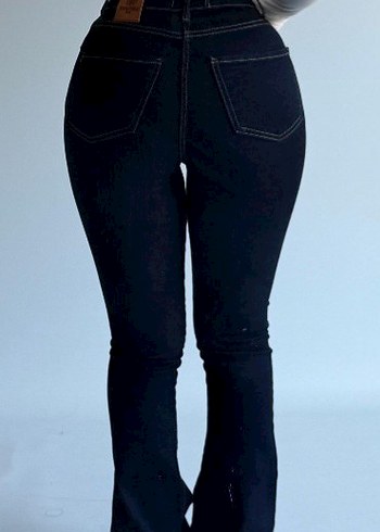 İspanyol lacivert Jean - Görsel 3