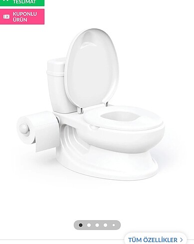 Dolu eğitici lazımlık klozet
